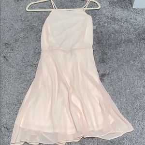 Lulus letter of love backless skater dress